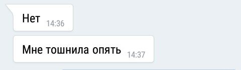 "тошнила" блин ей значит