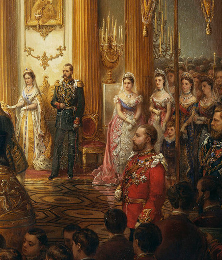 Как венчалась дочь Александра II