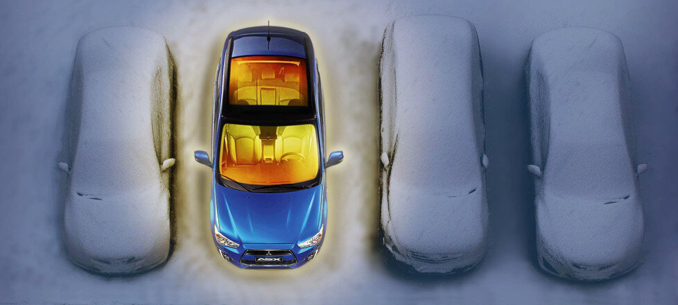 Пока все машины холодные, Ваша уже прогрета!