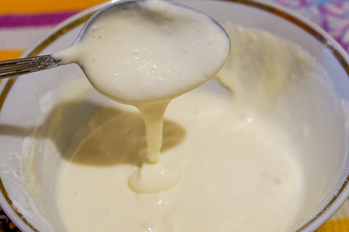 Тесто для пиццы на сковороде