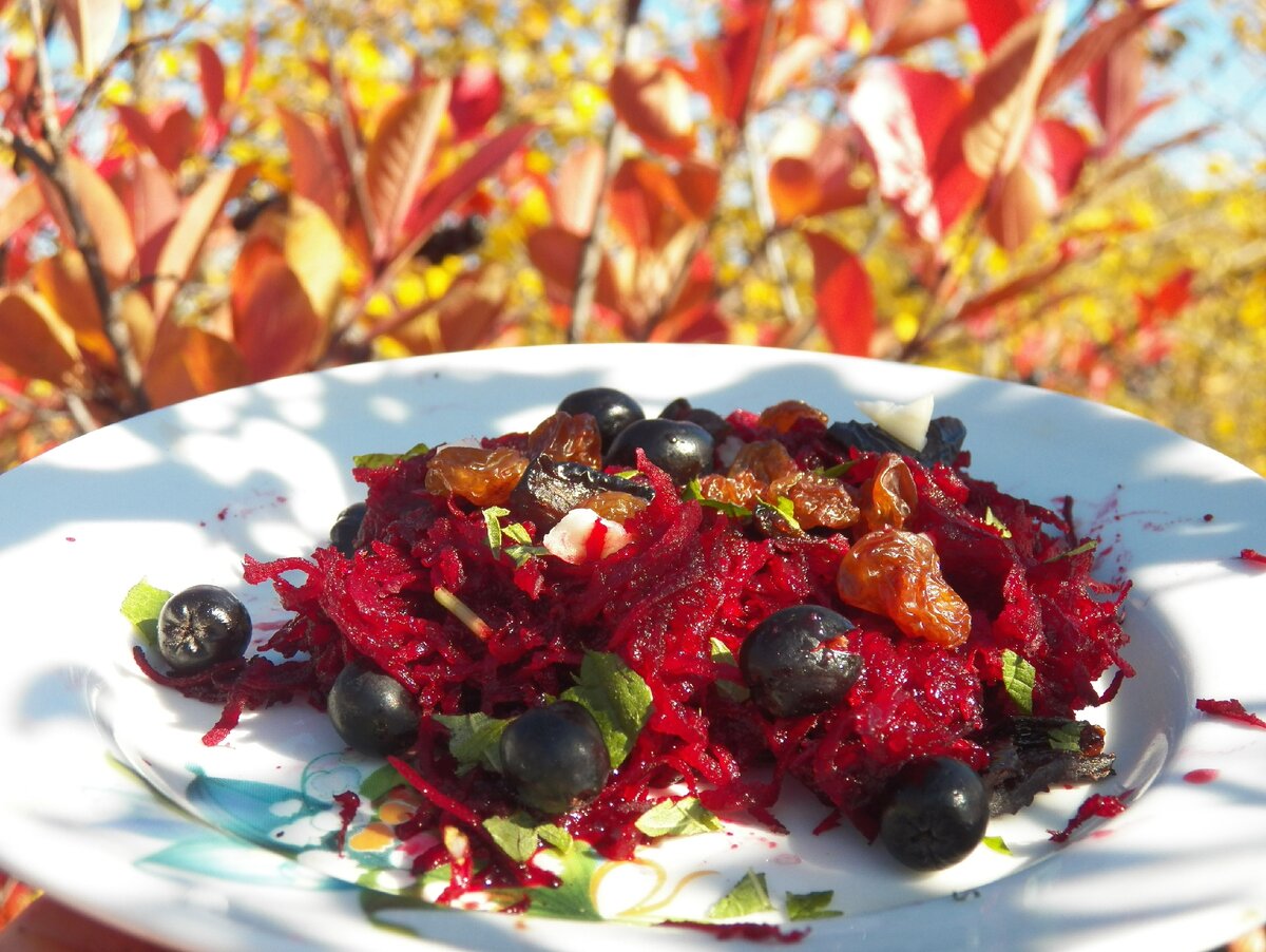 Свекольный очищающий салат