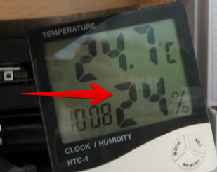 Влажность воздуха 24%