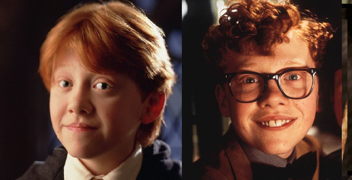 Руперт в фильмах Гарри Поттер и философский камень (2001) и Гром в штанах (2002)