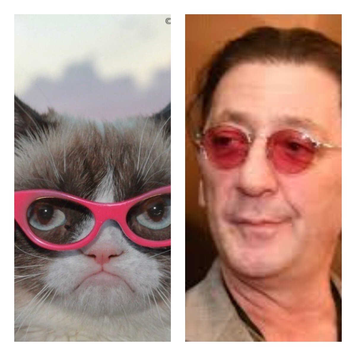 Розовые очки очень идут им обоим!