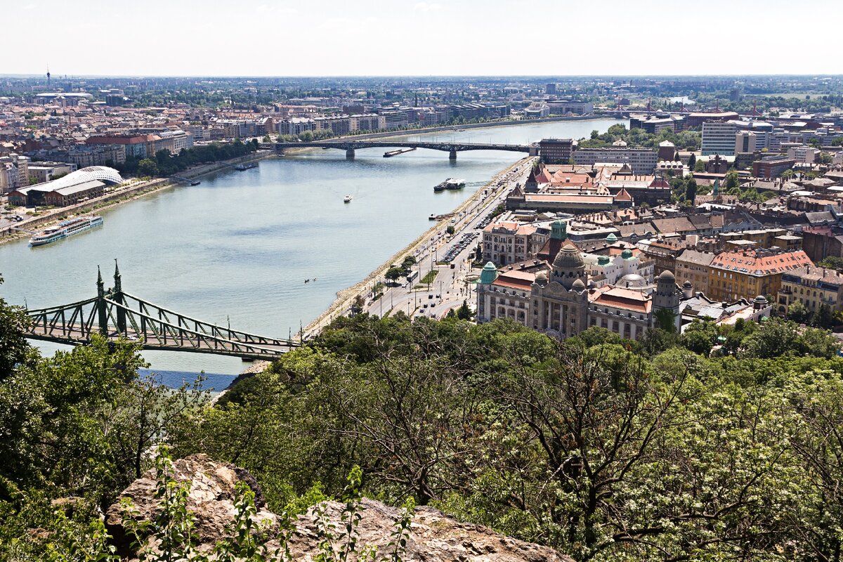 Будапешт гора геллерт фото