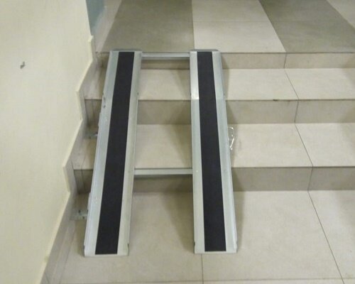 Примеры откидных пандусов