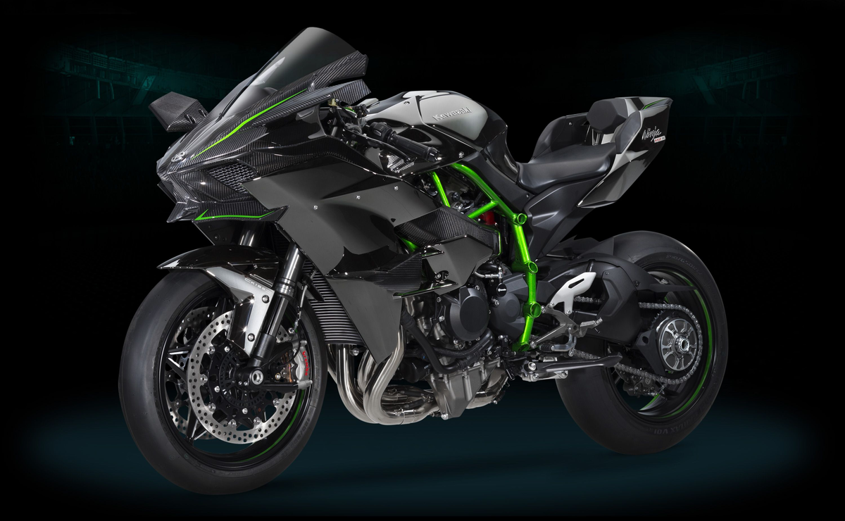 Мотоцикл Kawasaki H2R Ninja 2020 обзор