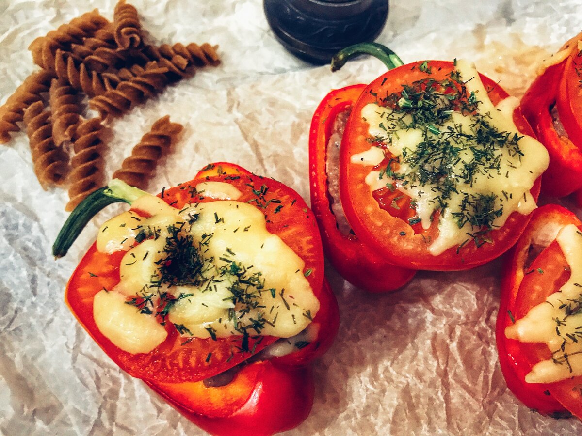 Лодочки из перца