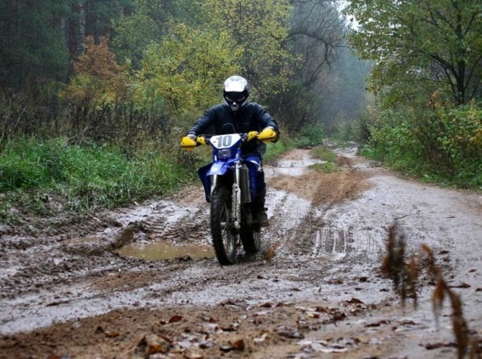 Эндуро по грязи