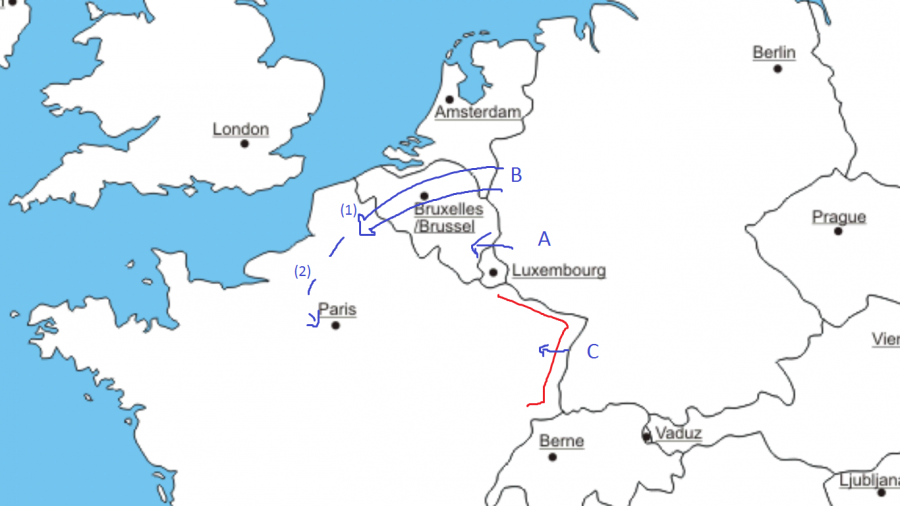 План германского военного командования по разгрому франции в 1914 г был известен как план