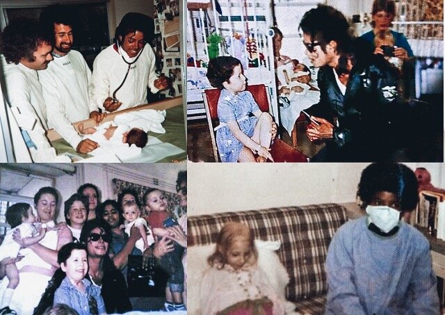 Майкл помогал больным детям на протяжении жизни.