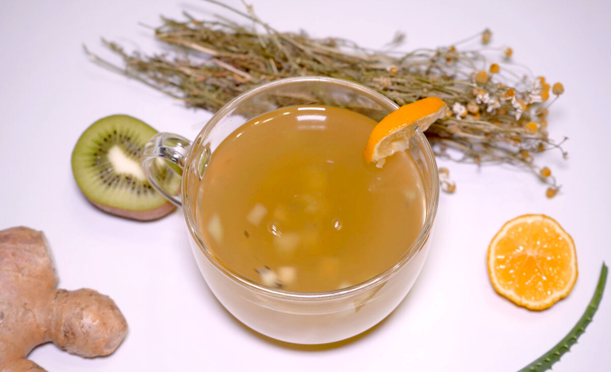 Готовим быстро и просто отличный витаминный чай для домашнего чаепития! Мягкий, нежный и питательный напиток с алоэ для повседневного меню. Этот вкусный чай поднимает настроение в любое время! И полечит, и освежит, и взбодрит в нужный момент. 