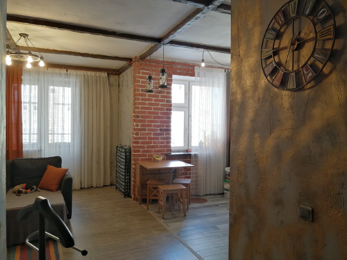                                                                               Кухня-гостиная