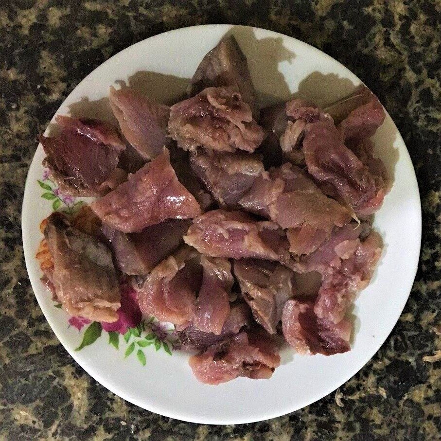 Разделанный тунец