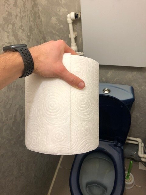 Рулон для очень больших... людей! 😁