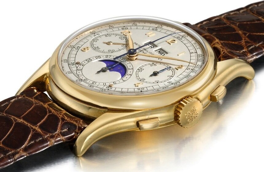  5. Patek Philippe ref. 1527 Perpetual Calendar in 18k Rose Gold, $5,708,885 До 2015 года эта модель удерживала за собой статус самых дорогих наручных часов за всю историю Patek Philippe.