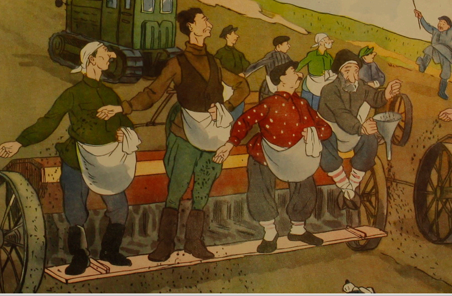 Художник М Карапетян сатирический журнал  "Возни" 1958 