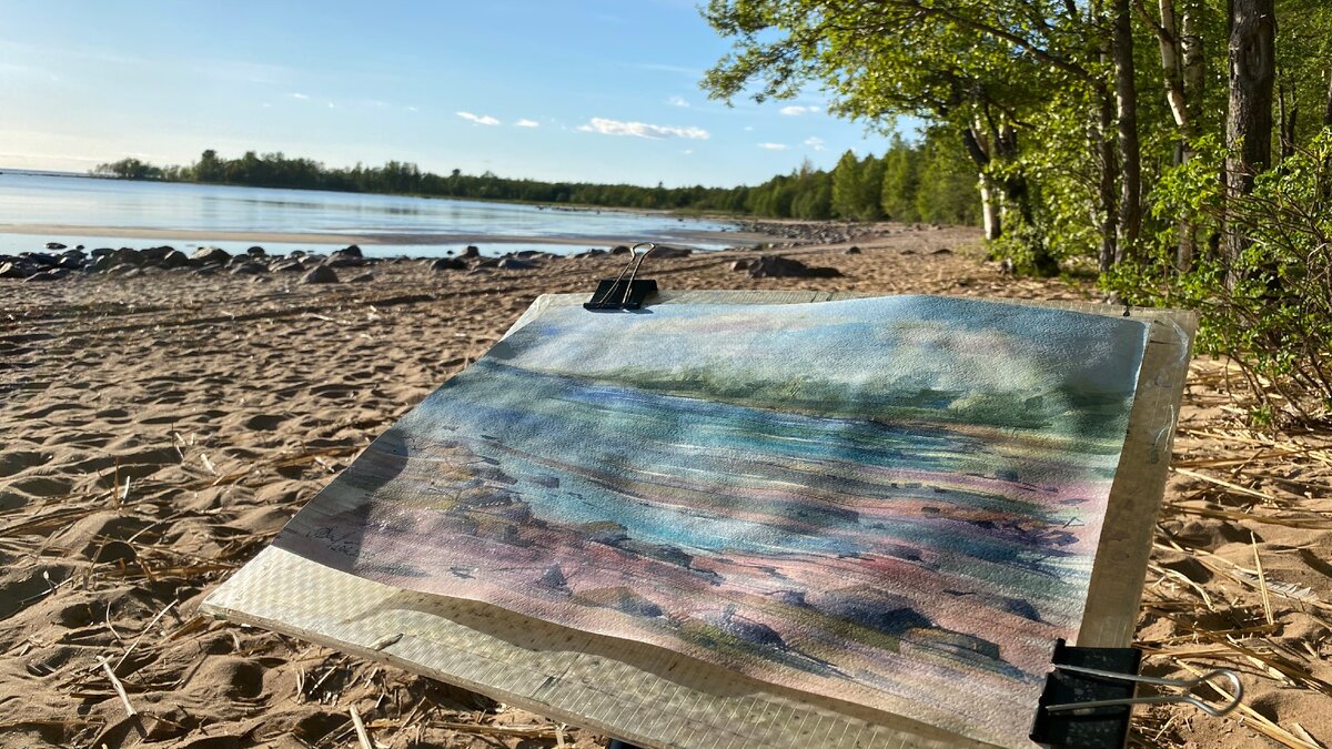 Южный берег Финского залива.