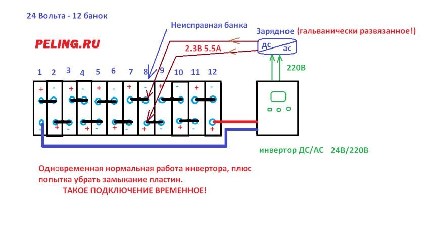 Моя схема реализации самозапитки. 