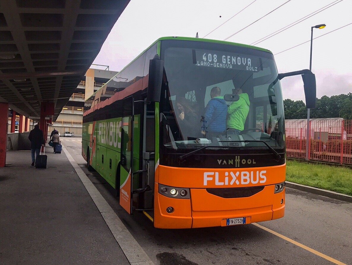 Автобус фликсбус салон