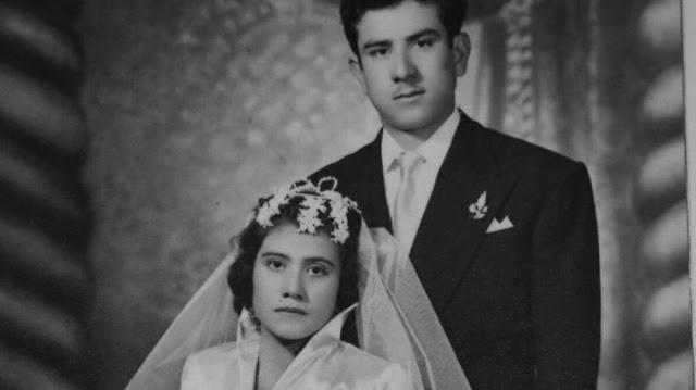 Виктория Лоса и Тибурело Медина (родители Лины)