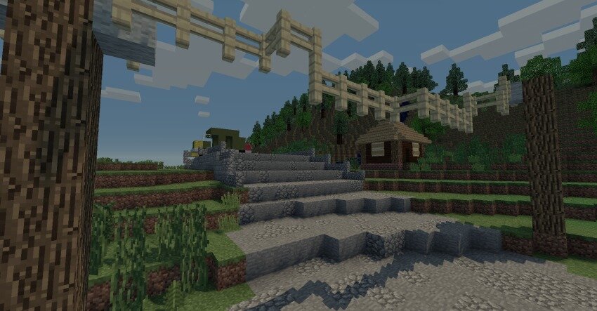 На сервере игры Minecraft создали точную копию острова Сахалин с зомби илошадьми