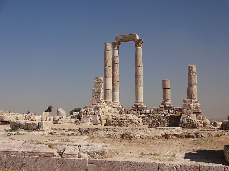 Цитадель Аммана. Источник фото: https://commons.wikimedia.org/wiki/File:Amman_Citadel_145.JPG 
Creative Commons Attribution-Share Alike 3.0 Unported license.