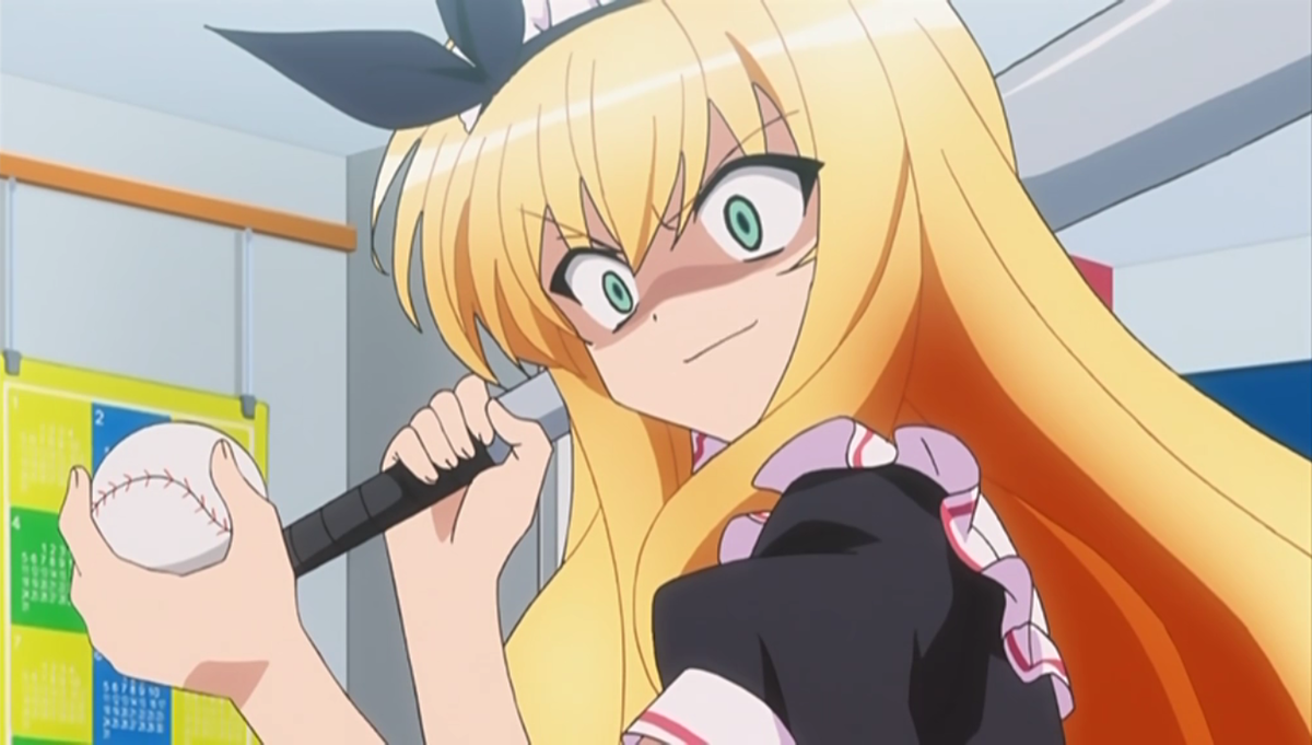 Она умеет бить!