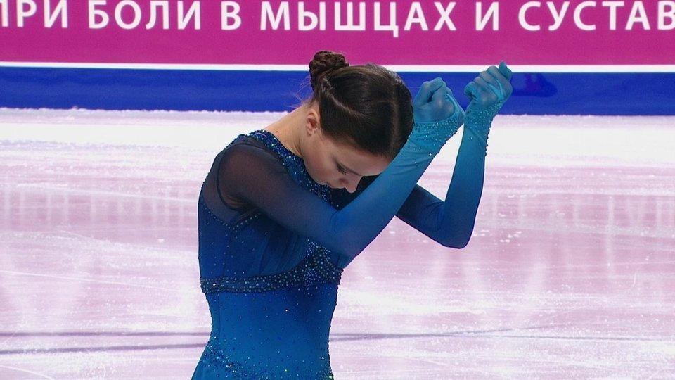 Анна Щербакова. Короткая программа, ЧР в г. Челябинск. Фото 1 канал.