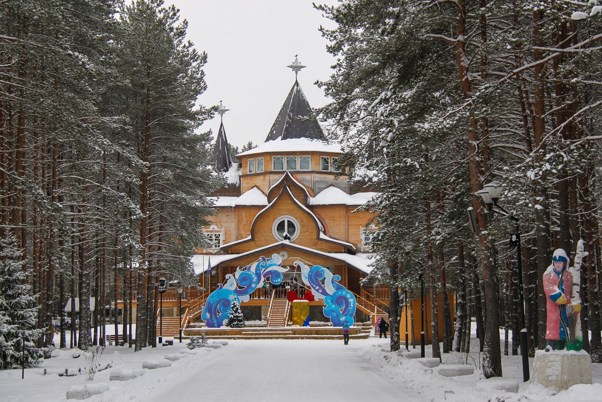 Дом Деда Мороза под Великим Устюгом