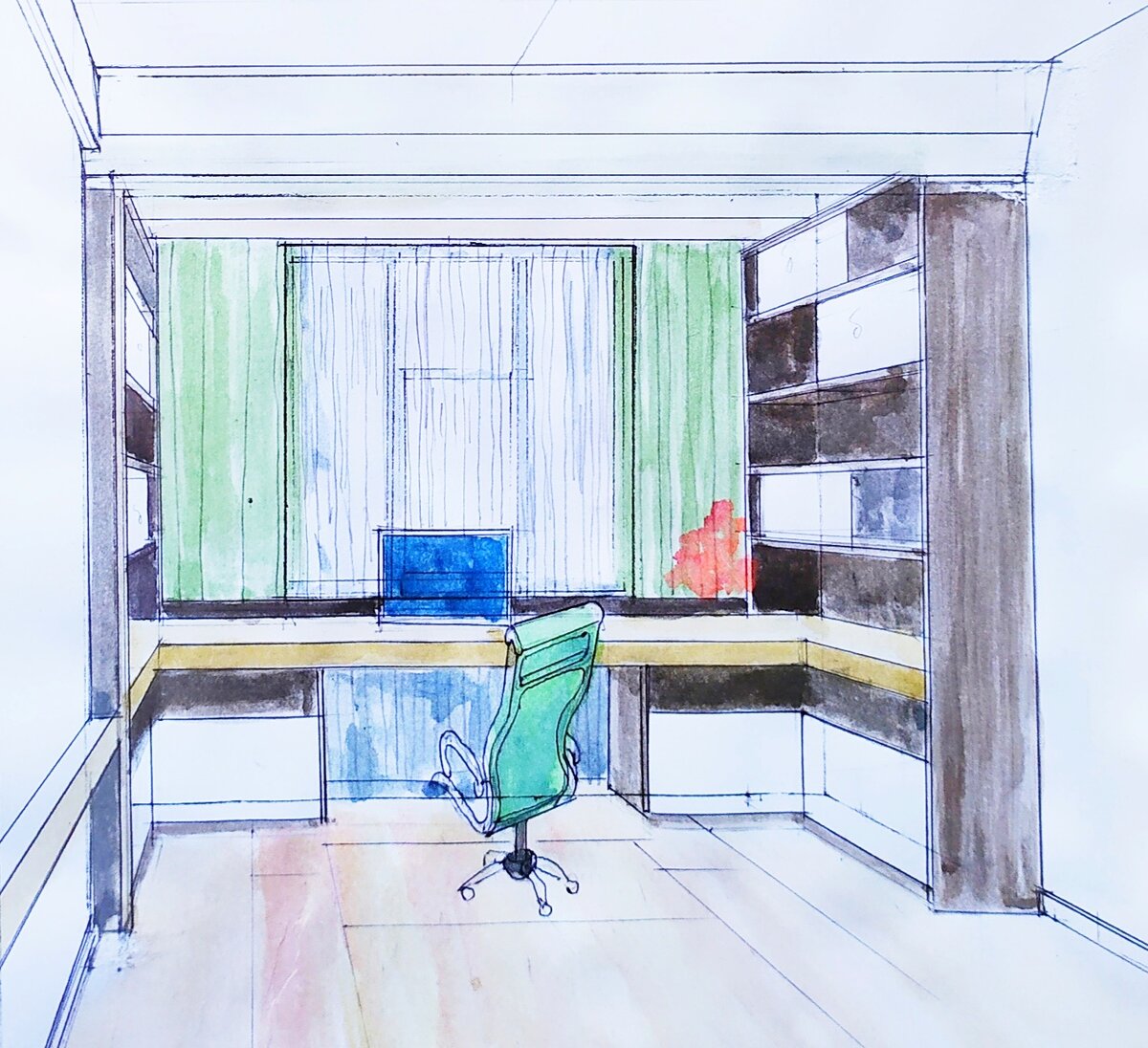 Эскиз автора. 