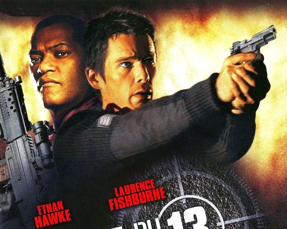 Сказывают, Итан Хоук так вошёл в роль честного законника в "Тренировочном дне", что целых четыре года требовал добавки. Ну вот, дождался. Причём дважды: здесь и в "Оружейном бароне" (тоже - 2005).