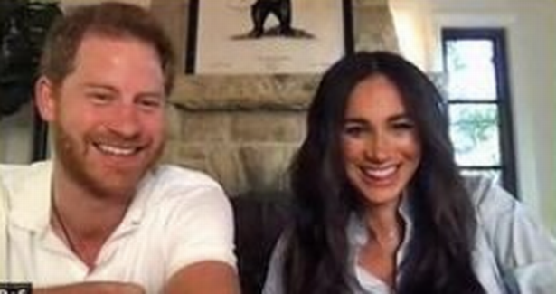 Меган Маркл и принц Гарри неожиданно пришли на поэтическую сессию Zoom