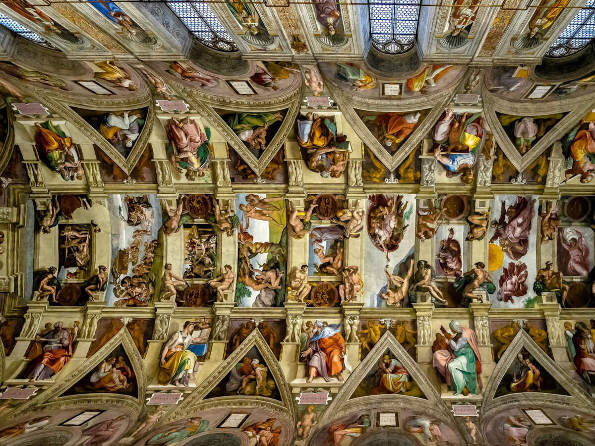 Купить картину (репродукцию) Микеланджело Буонарроти - Сотворение Адама в Москве