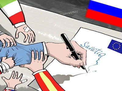 Главы МИД стран Евросоюза, опасаясь ответной реакции Москвы, так и не решились сымитировали "жесткие санкции" против России