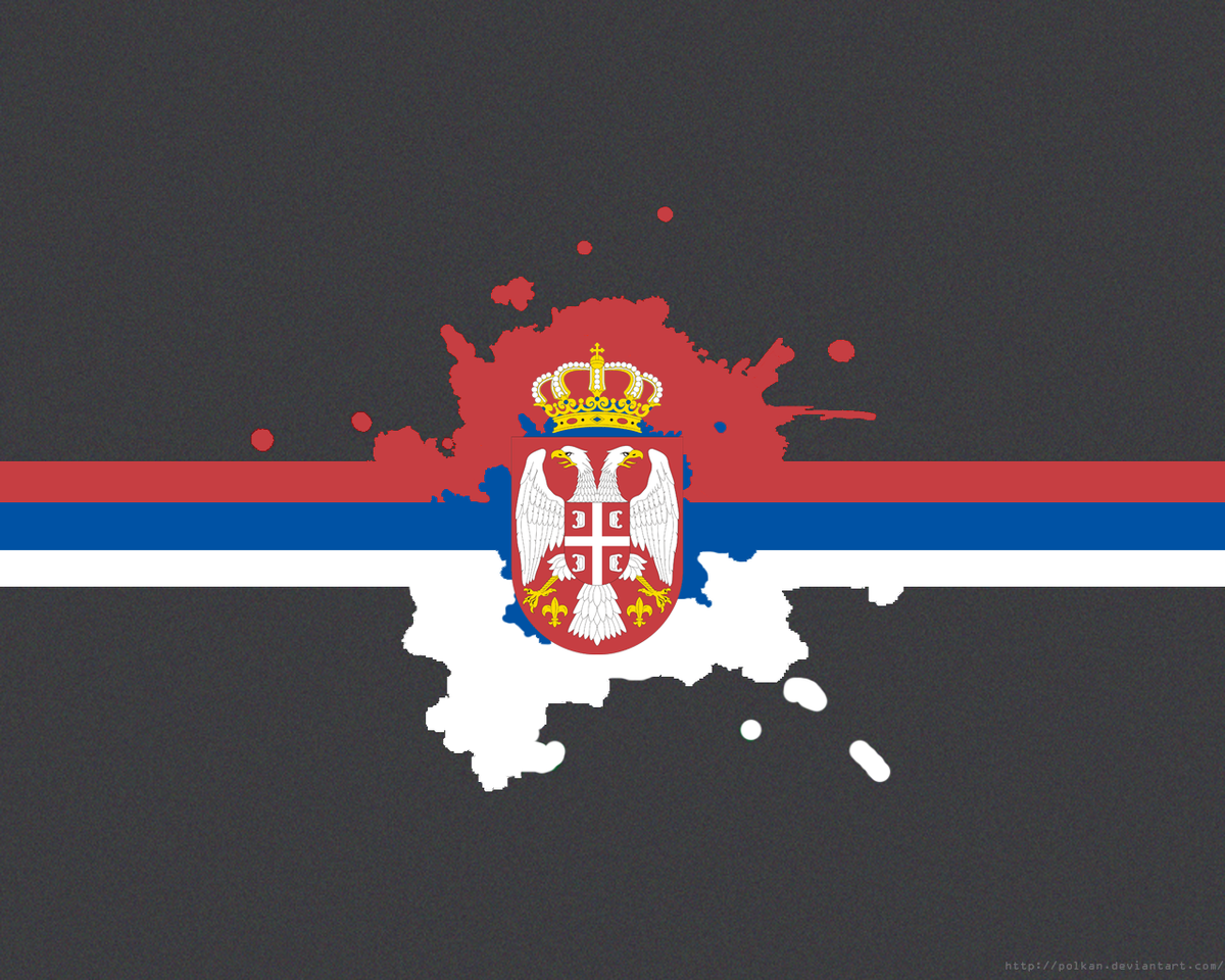 национальный флаг сербии