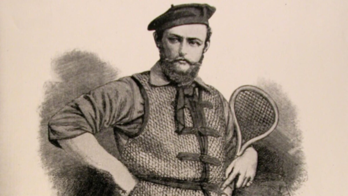 Изобретатель теннисной ракетки К.Уингфилд
