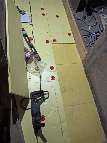 Цементная стяжка на керамзит под пеноплексом. Удачный эксперимент ...