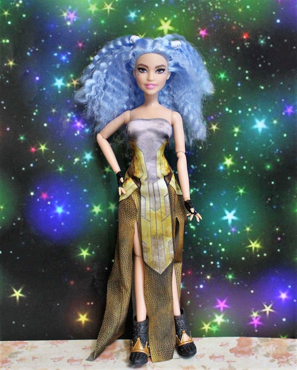 Barbie Fashionistas Doll 170, Rainbow Striped Top & Black Skirt ...