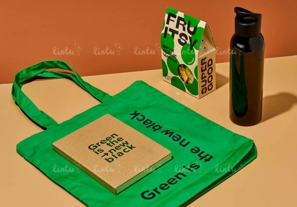 Набор "Green is the new black" © Lintu