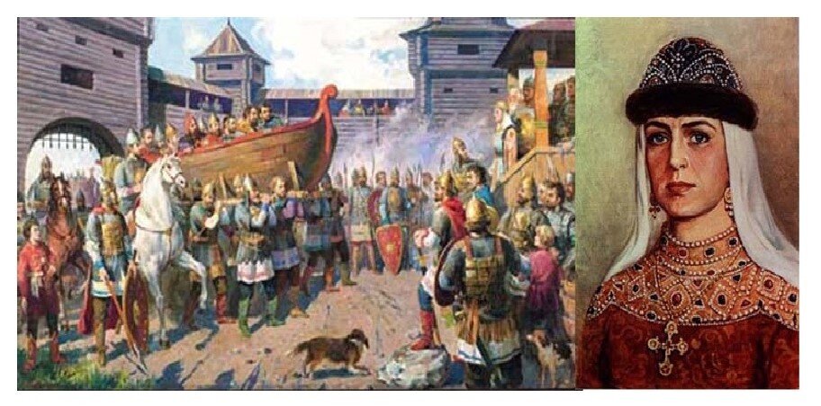 Месть княгини Ольги за смерть князя Игоря