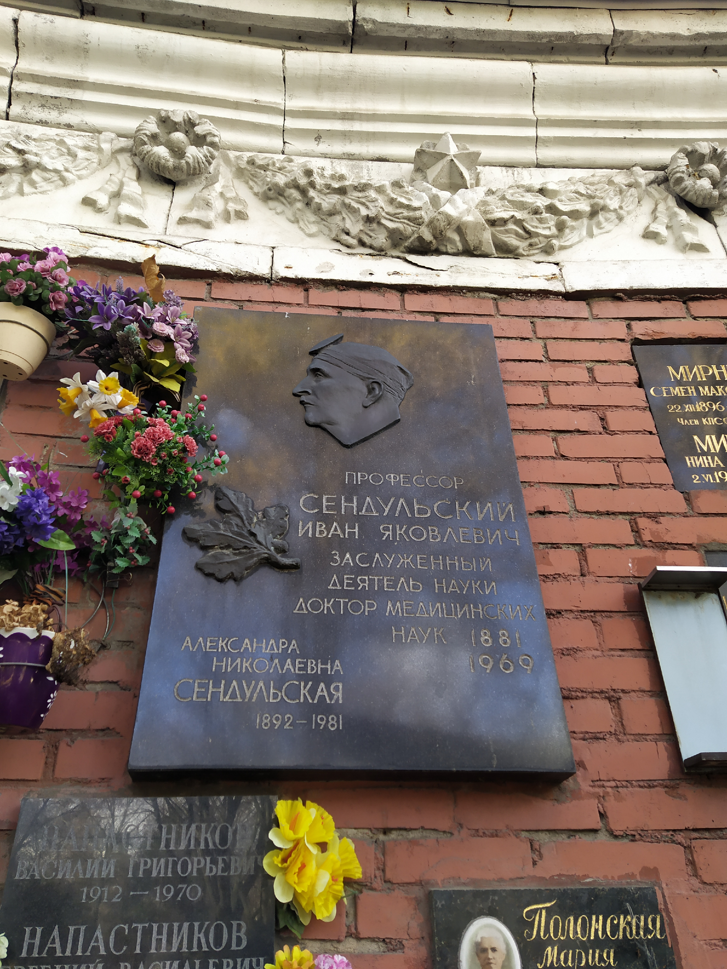 Выдающиеся врачи похороненные в Москве. Часть 3