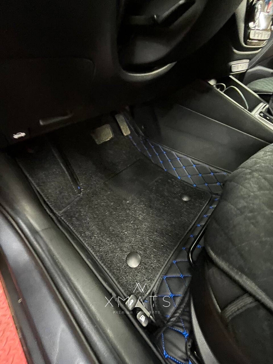 Коврики из экокожи на Hyundai Solaris 2
