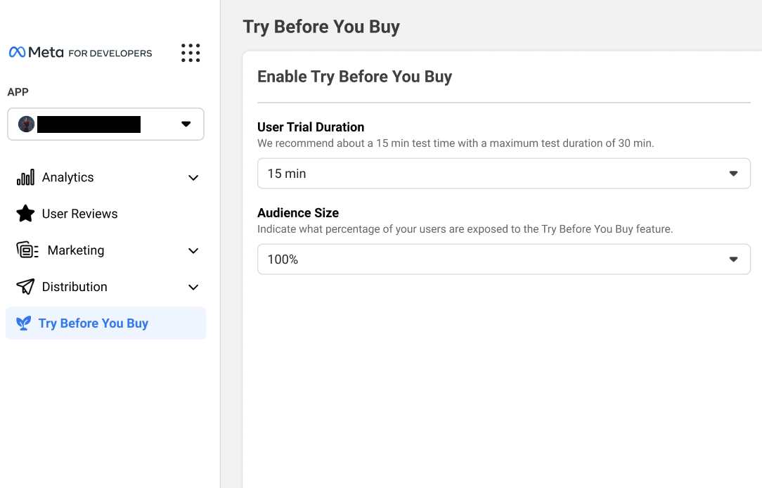 Meta встроила в систему Try Before You Buy функции, помогающие разработчикам понять, действительно ли эта схема им подойдет 