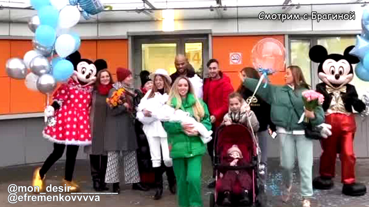 Двойное счастье Юли Ефременковой. Выписка из роддома, инстаграм