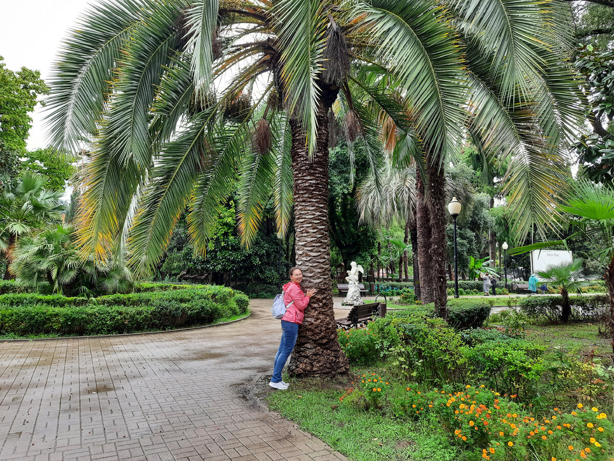 Приморский парк в Новом Афоне