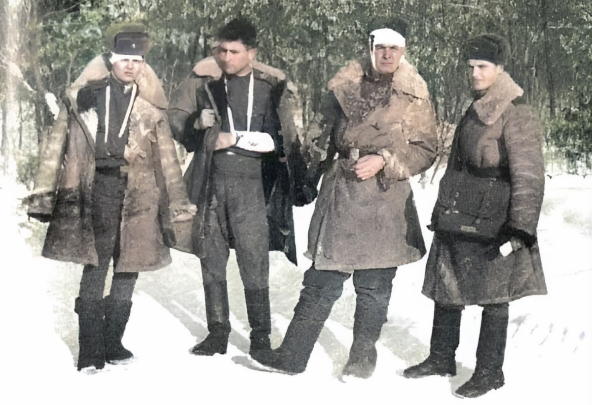 Пограничники после драк с китайцами