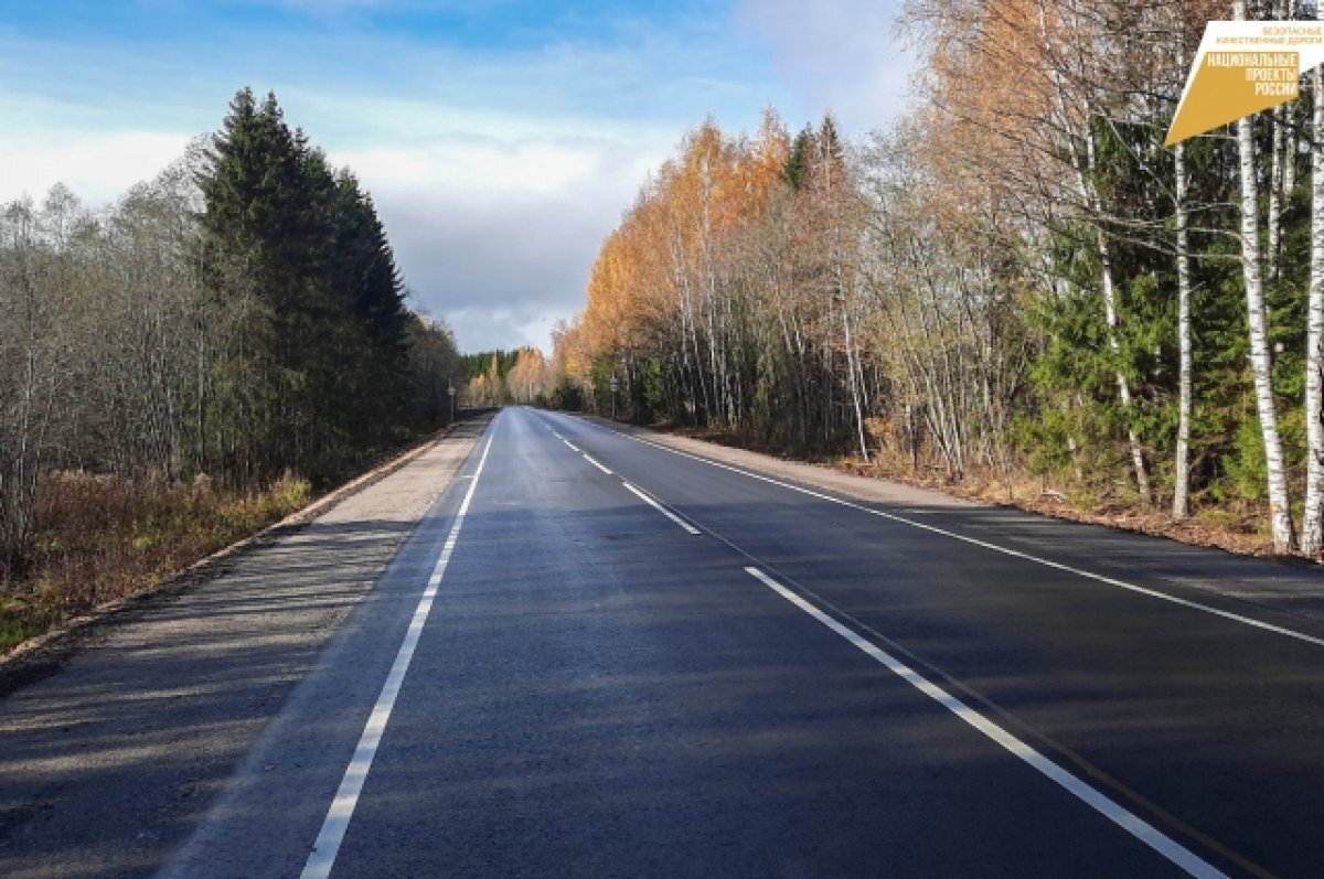    В Тверской области завершен ремонт дороги «Бежецк – Кесова Гора – Кашин»