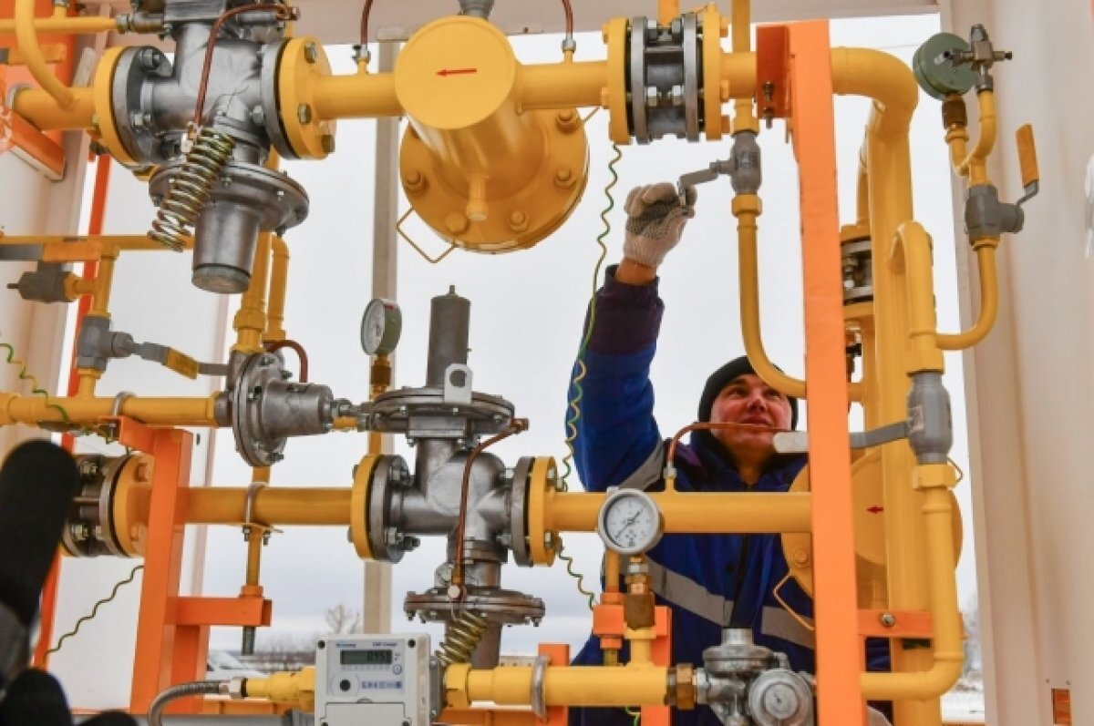    В селе Красногорское Тюменской области открыли газопровод