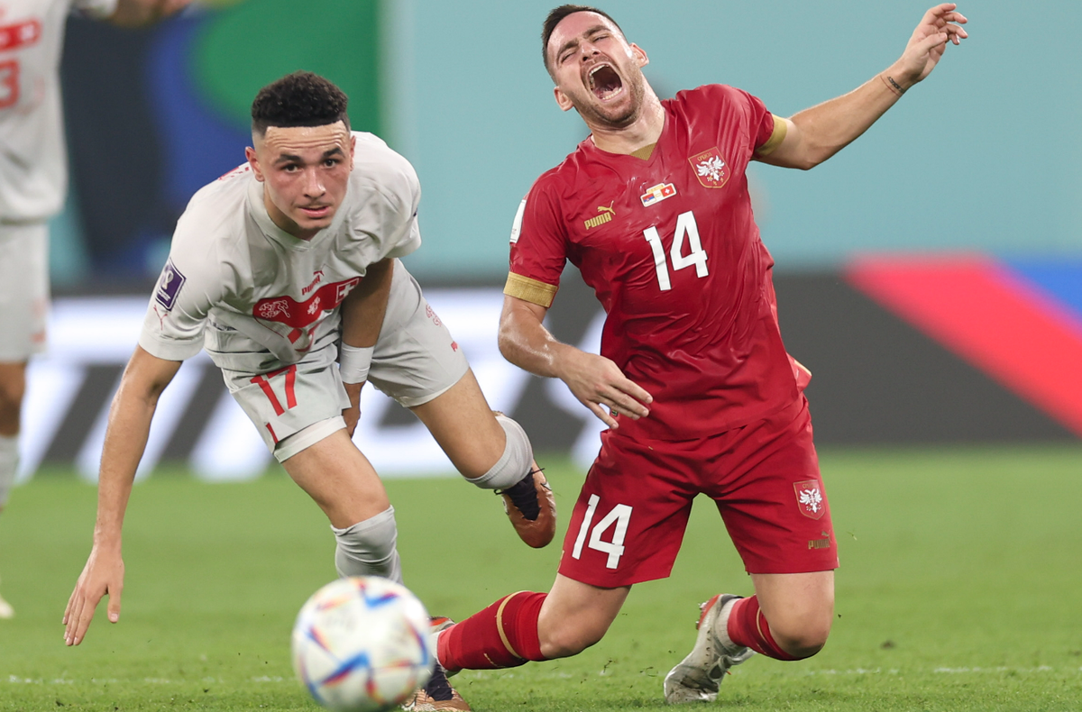 Последним участником 1/8 финала ЧМ-2022 стала Швейцария. Фото: globallookpress